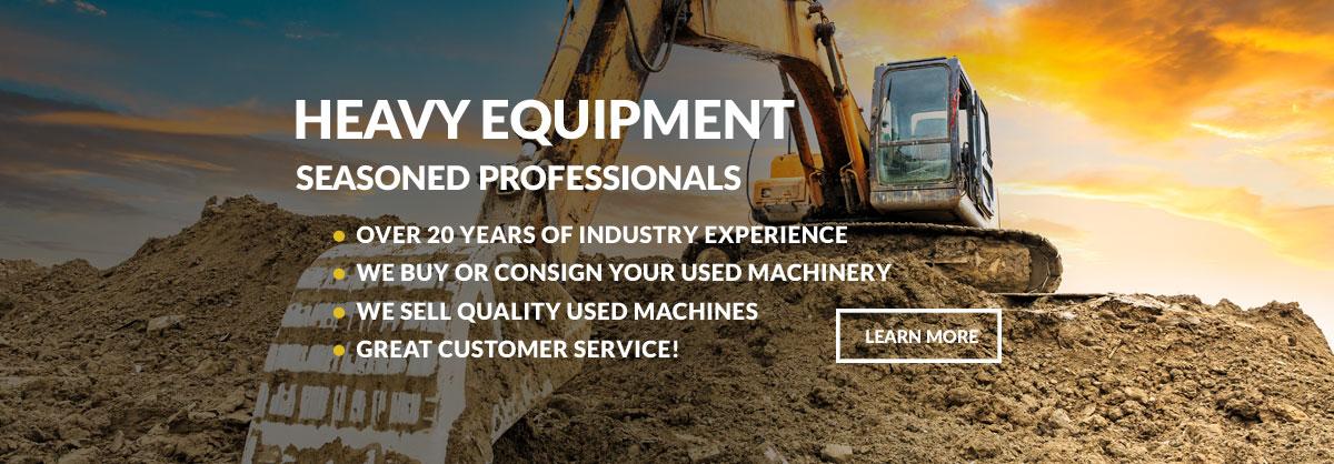 HESCO Heavy Equipment Banner